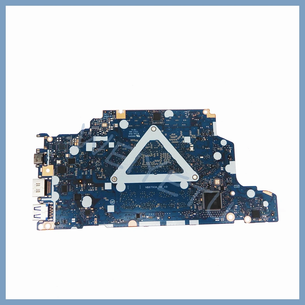 Placa base para ordenador portátil NB6793A_MB_V3 con CPU Core 5 120 8GB-RAM para placa base Acer Aspire ASP14-51MTN NB6793A_MB_V3 prueba de 100% OK - imagen 3