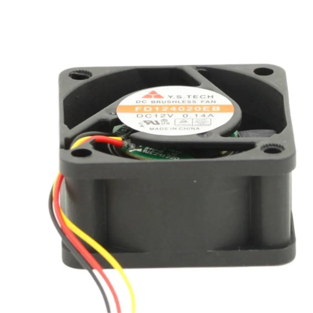 Y.S. Tech FD124020 Ventilador 40x40x20mm 12V 0.12A - imagen 3
