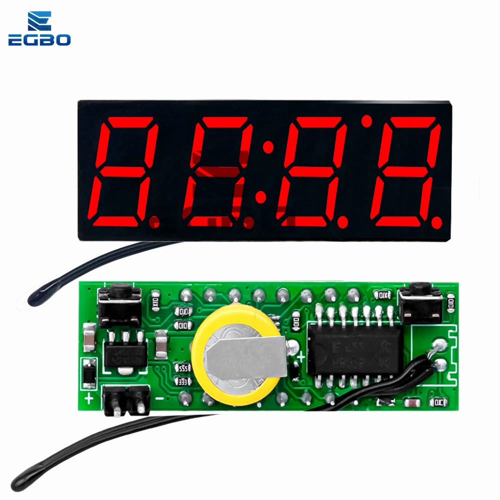 Módulo de reloj digital LED RX8025T 3 en 1 con pantalla de temperatura y voltaje DC5-30V adecuado para proyectos de bricolaje Arduino - imagen 5