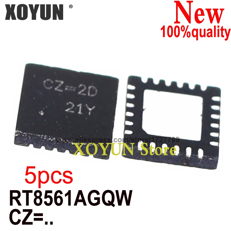 (5 piezas) 100% nuevo RT8561AGQW RT8561A RT8561 (CZ = BD CZ = BH CZ = BL...) QFN-24