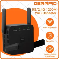 Extensor WiFi 1200Mbps Doble Banda – Amplificador Señal para Hogar