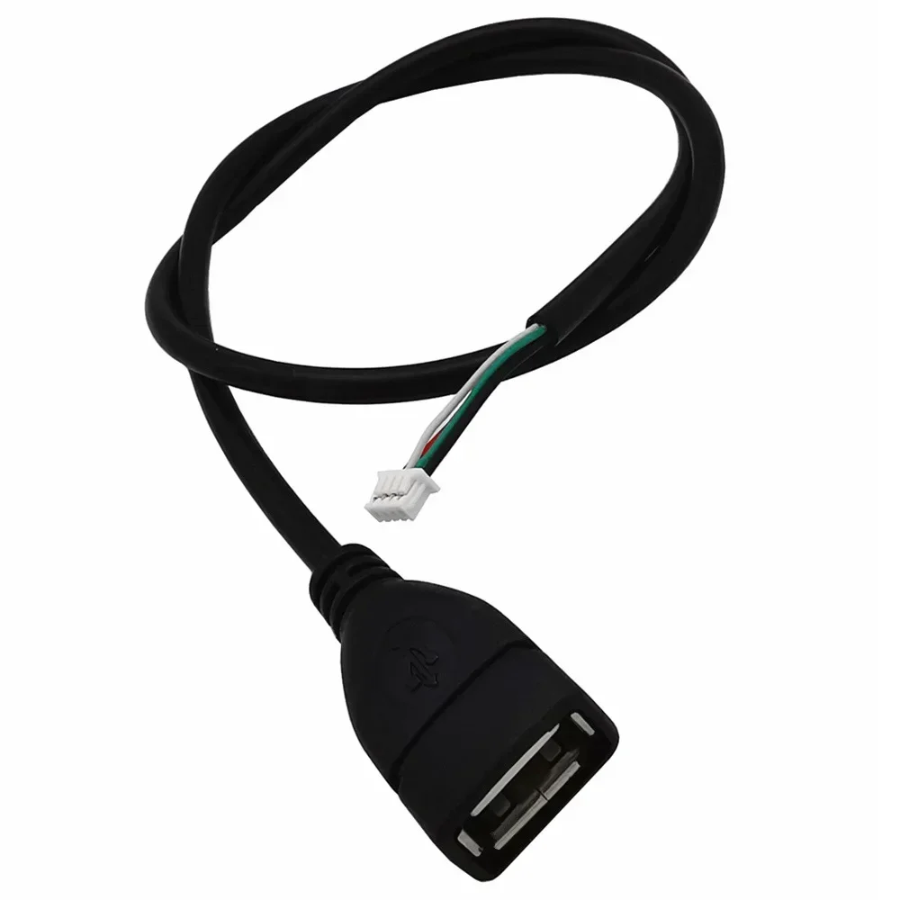 Cable USB a 4P MX1.25, 4P MX1.25 hembra a USB 2.0 hembra/macho Cable USB a Dupont Cable de datos de 4 pines 50cm - imagen 4