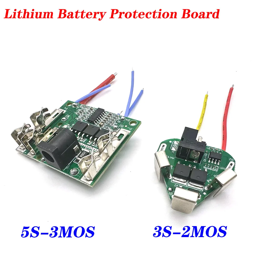 Paquete de baterías de litio 18650, módulo de celda Lipo DIY 21V Li-ion BMS PCM, placa de protección de carga de batería de litio - imagen 2