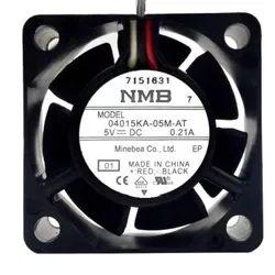 Ventilador NMB 40mm DC 5V – Silencioso para PC