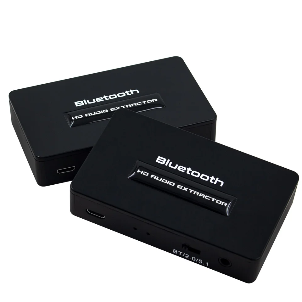 Extractor de convertidor de audio compatible con HDMI, Extractor estéreo óptico compatible con bluetooth 5,3, adaptador de Audio de 3,5mm 2,0 /5,1 canales - imagen 3