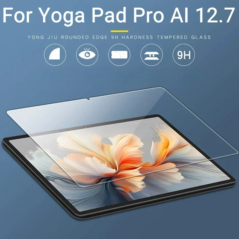 Para Lenovo Yoga Pad Pro AI 12,7 pulgadas TB520FU película protectora de pantalla tableta vidrio templado para LENOVO YOGA Pad Pro AI