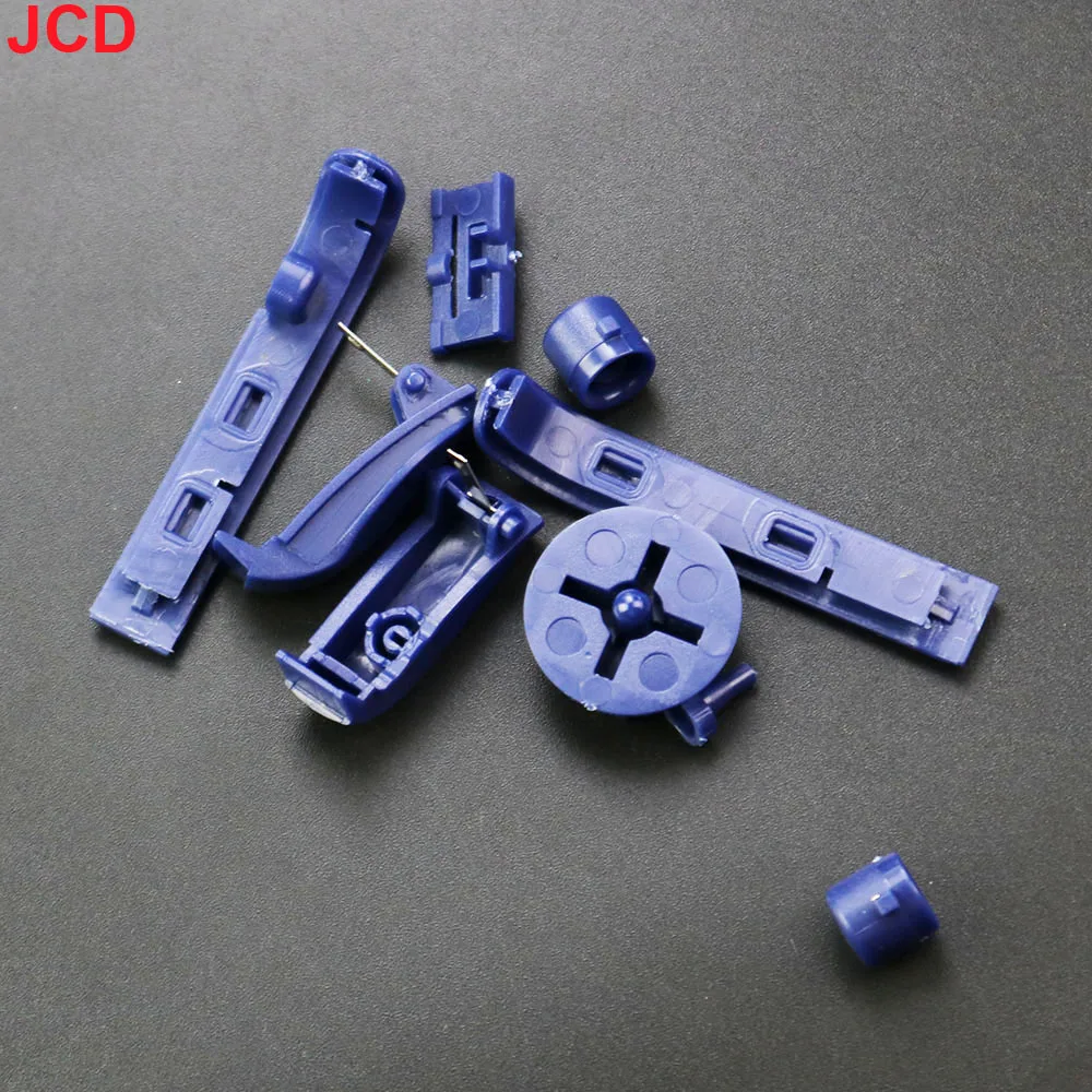 JCD-Botones AB coloridos para Gameboy Advance, 1 Juego de teclas, Marco para GBA D, botones de encendido y apagado - imagen 2