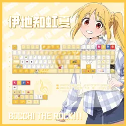 Bocchi the Rock! Teclado Mecánico Nijika Ergonómico PBT Sublimación