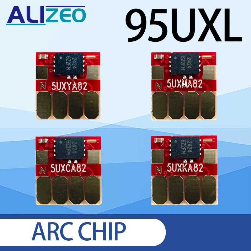 ALIZEO 95U ARC Chip recarga CISS para HP 952 953 954 955XL cartucho Compatible OfficeJet Pro 7740 8710 8715 8720 8210 impresora