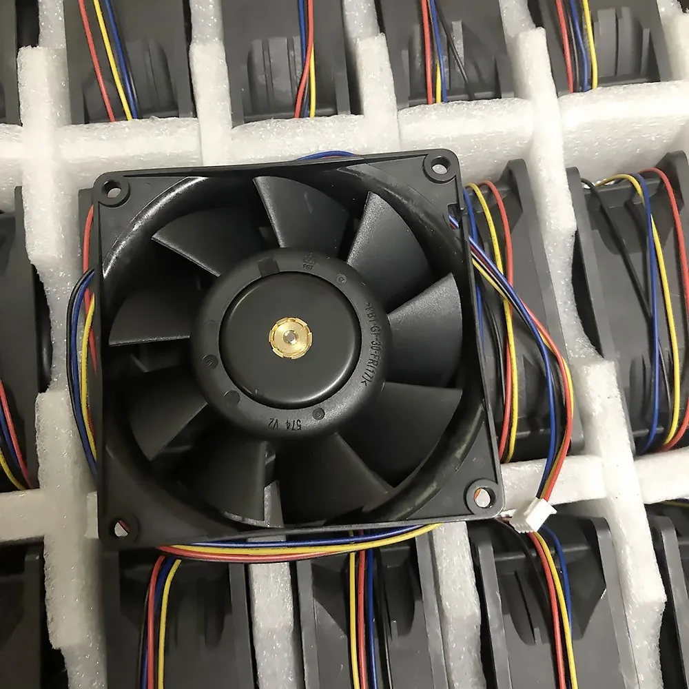 Ventilador de alta velocidad de 92mm y 90mm para AVC 92*92*38 2B09238B48U 92X92X38mm DC 48V 0.7A ventilador de servidor de radiador de 4 cables - imagen 4