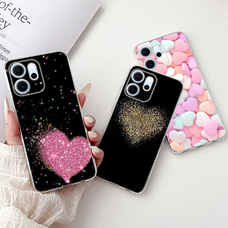 Para cubierta OPPO Reno 14F 2025 funda Reno14F Popular bambú Bowknot suave silicona transparente TPU parachoques para OPPO Reno14 F CPH2743 conchas - imagen 3