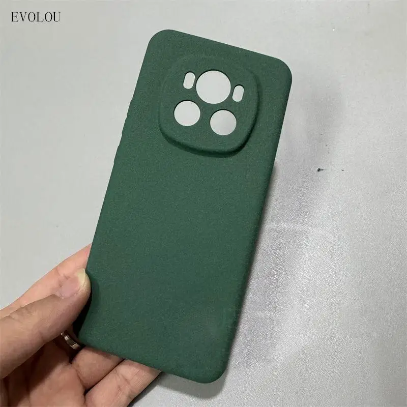 Para Honor Magic 6 Pro Magic6 Slim Sandstone silicona a prueba de golpes funda trasera suave para Honor Magic 6Pro mate TPU Protector parachoques