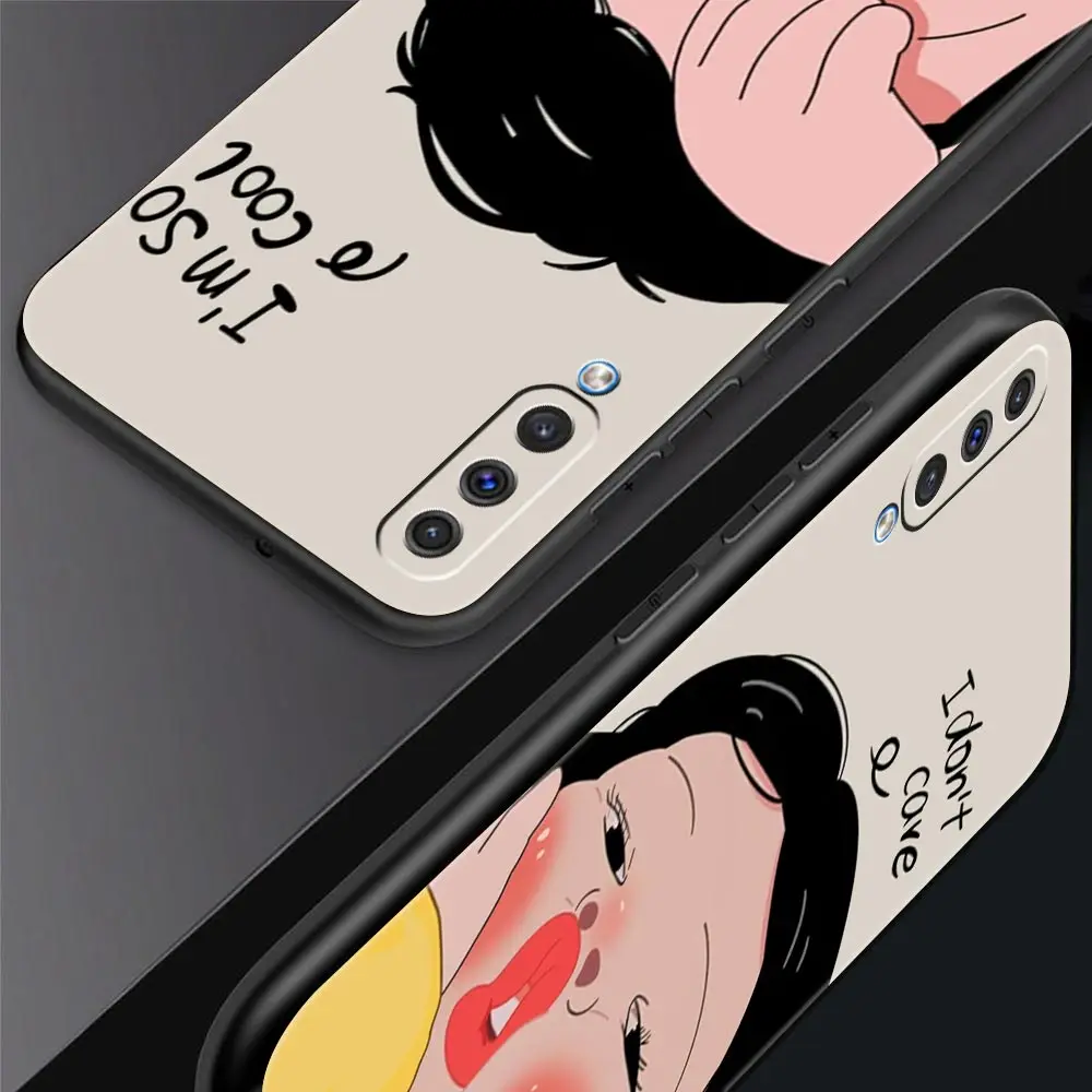 Funda divertida de dibujos animados para Samsung A24 A12 A16 A14 A32 A50 A70 A20E A20S A10S A22 A40 A34 A54 A42 A52 5G A04s A06 - imagen 3