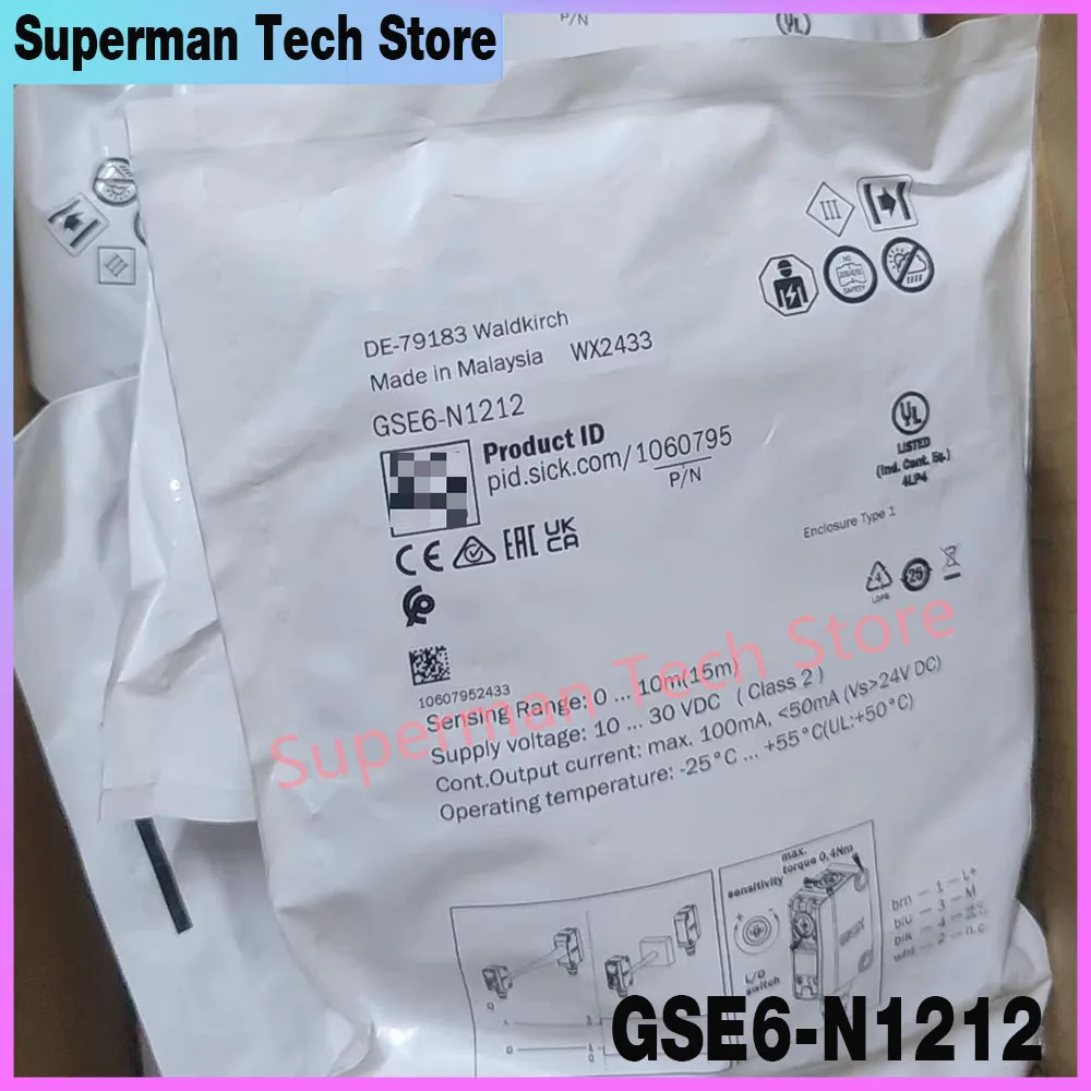 Sensor de haz fotoeléctrico GSE6-N1212 1060795