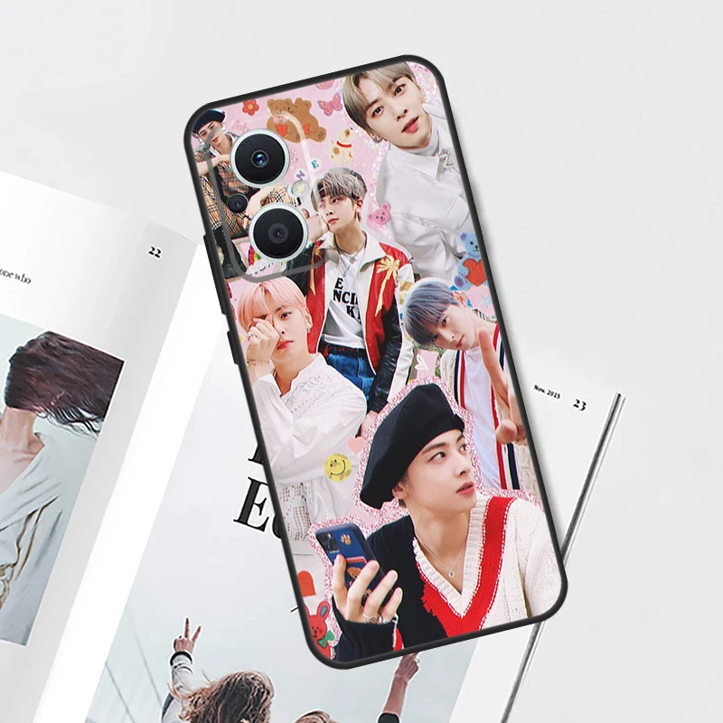 Cha Eun Woo TV True Beauty Kpop funda para OPPO Reno 10 8 Pro 4Z 5Z 4 5 6 7 Lite 8T OPPO Find X5 Lite X6 Pro X3 X2 Neo Cover - imagen 3