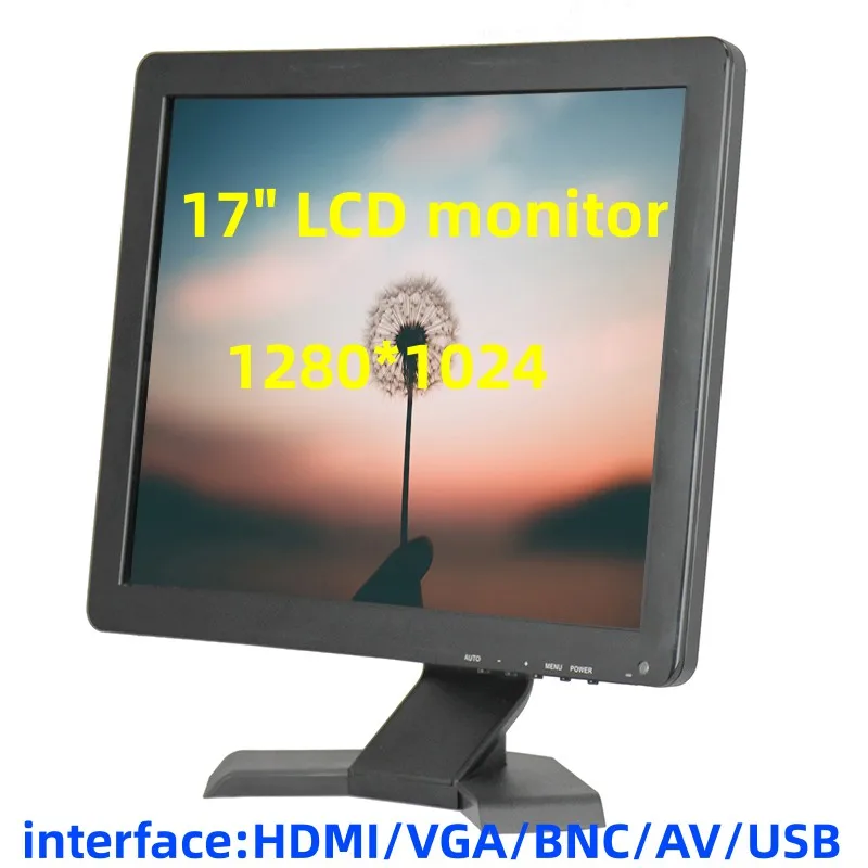 ZHIXIANDA-pantalla externa para ordenador portátil, Monitor POS de 17 pulgadas 1280x1024 16:9 TFT-LCD - imagen 2
