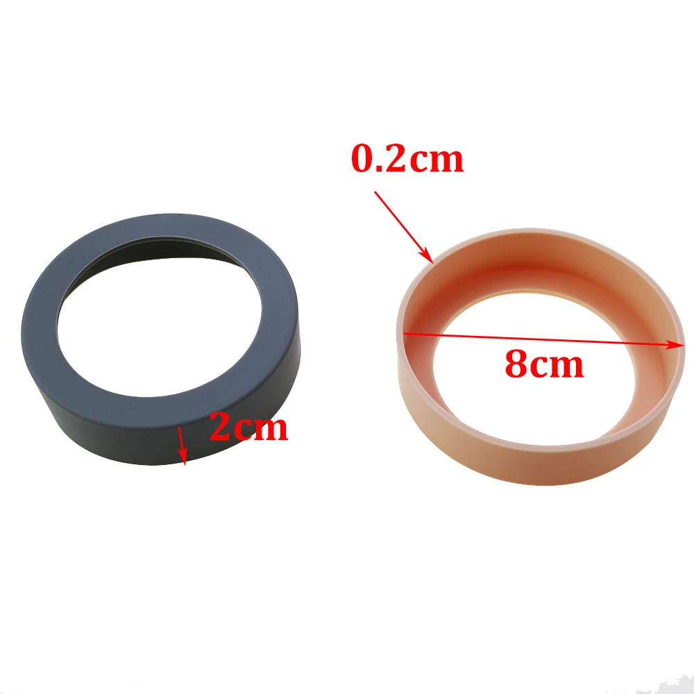 Cubierta inferior de taza de silicona antideslizante, 1 piezas, 8CM - imagen 3