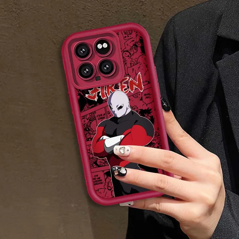 Funda divertida d-dragon Ball Cool Saiyan para Xiaomi Mi 17 15 14 13 12 14T 13T Pro Max Lite, funda de teléfono con escalera ocular - imagen 5