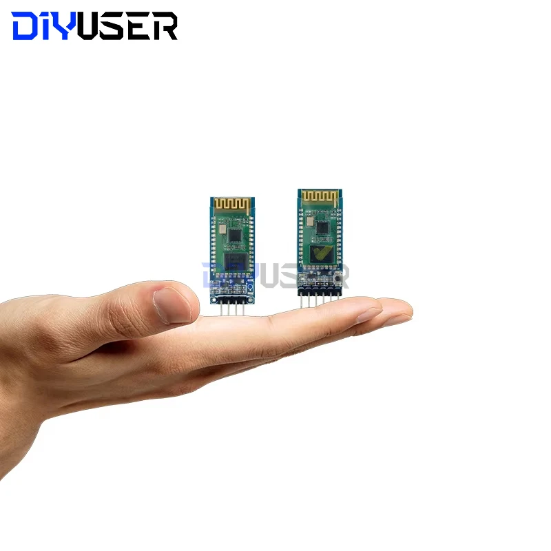 DIYUSER nuevo HC-05 HC 05 hc-06 HC 06 RF módulo esclavo transceptor inalámbrico Bluetooth RS232/TTL a UART convertidor y adaptador - imagen 5