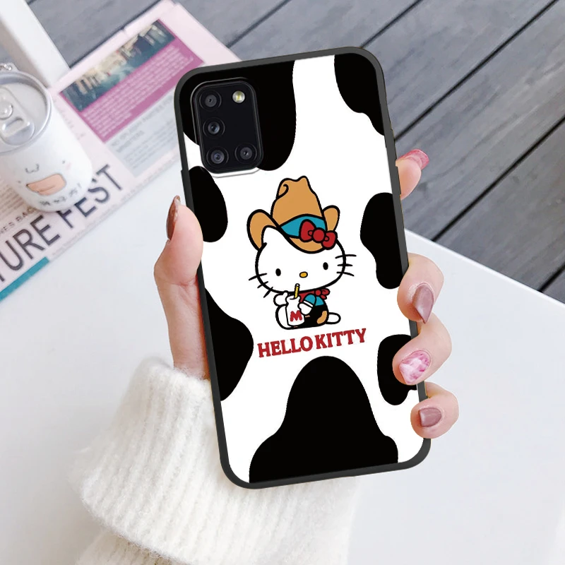 Para Samsung Galaxy A31 A41 Funda de teléfono My Melody Kuromi Capa Shell divertido lindo dibujos animados suave TPU Funda para Samsung A 31 Coque bolsas - imagen 5