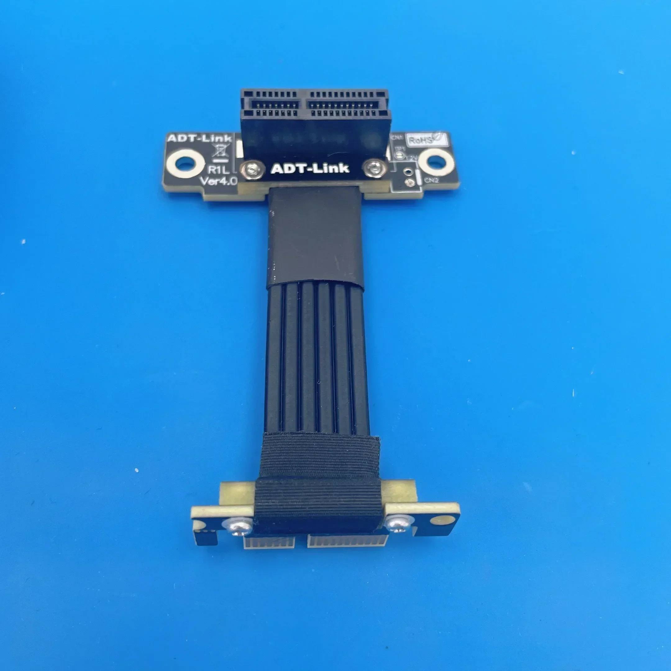 Adt-link-Cable elevador K11 PCIe 4,0x1 a x1, tarjeta de red macho a hembra, tarjeta de sonido LAN, tarjeta USB, adaptador Gen4 1X, extensión PCIe x1 - imagen 5