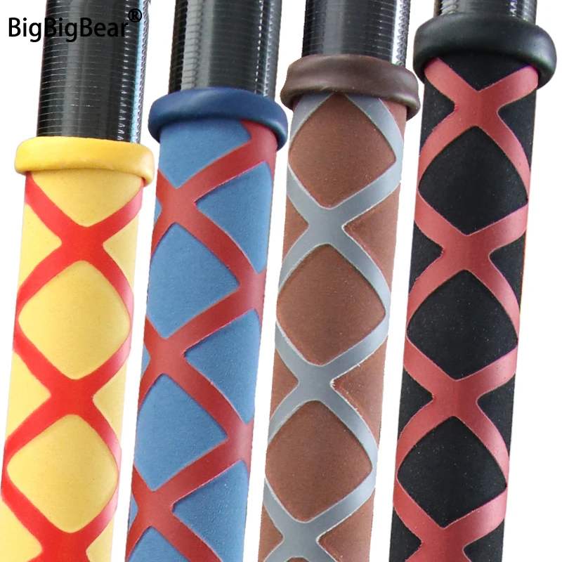 Tubo termorretráctil antideslizante para caña de pescar, protector de aislamiento impermeable, envoltura antideslizante, doble color, 20mm, 22mm, 25mm, 28mm, 30mm, 35mm, 1 piezas