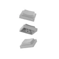 5pc PBT 1U grey