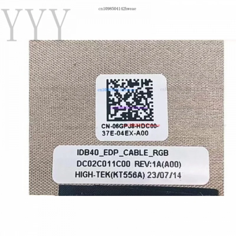 Para Dell CABLE Latitude 5440 5441 IDB40 FHD RGB 6GPJ8 06GPJ8 DC02C011C00 - imagen 2