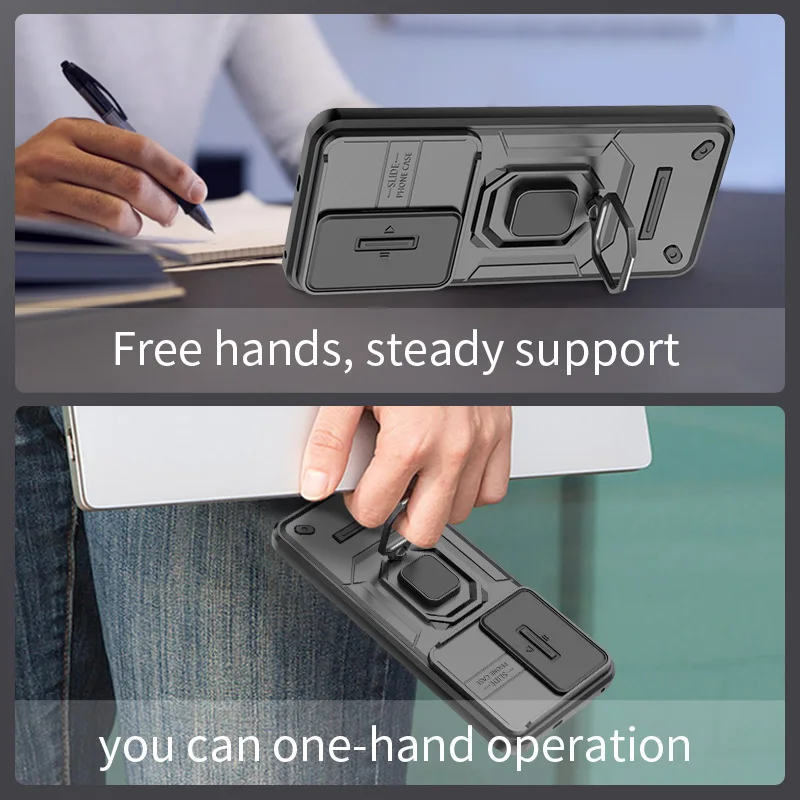 Armadura Funda a prueba de golpes para Huawei Nova 13 Pro cubierta protectora anillo soporte magnético Coque Fundas Capa - imagen 4