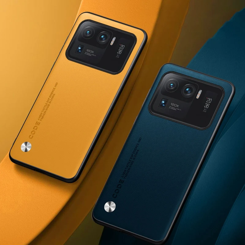 Funda de cuero PU de lujo para Xiaomi Mi 11 Ultra, funda protectora trasera de silicona para teléfono Xiaomi Mi 11i 11 Pro 11 Lite 5G NE - imagen 3