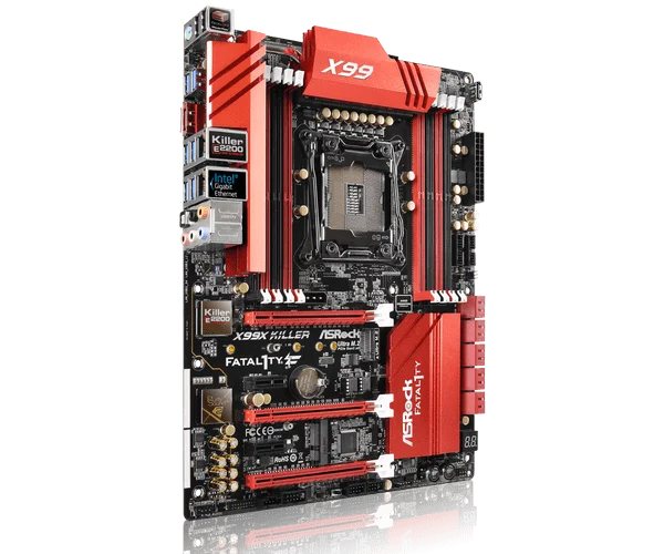 Placa base ASROCK X99X KILLER X99 LGA 2011-3 compatible con i7-5960X/6950X Xeon E5-2678 v3 CPU DDR4 128GB SATA Ultra M.2 ATX - imagen 4