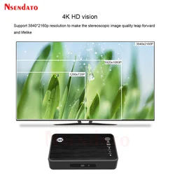 Reproductor multimedia 4K para coche con USB SD MKV H.265 HDD