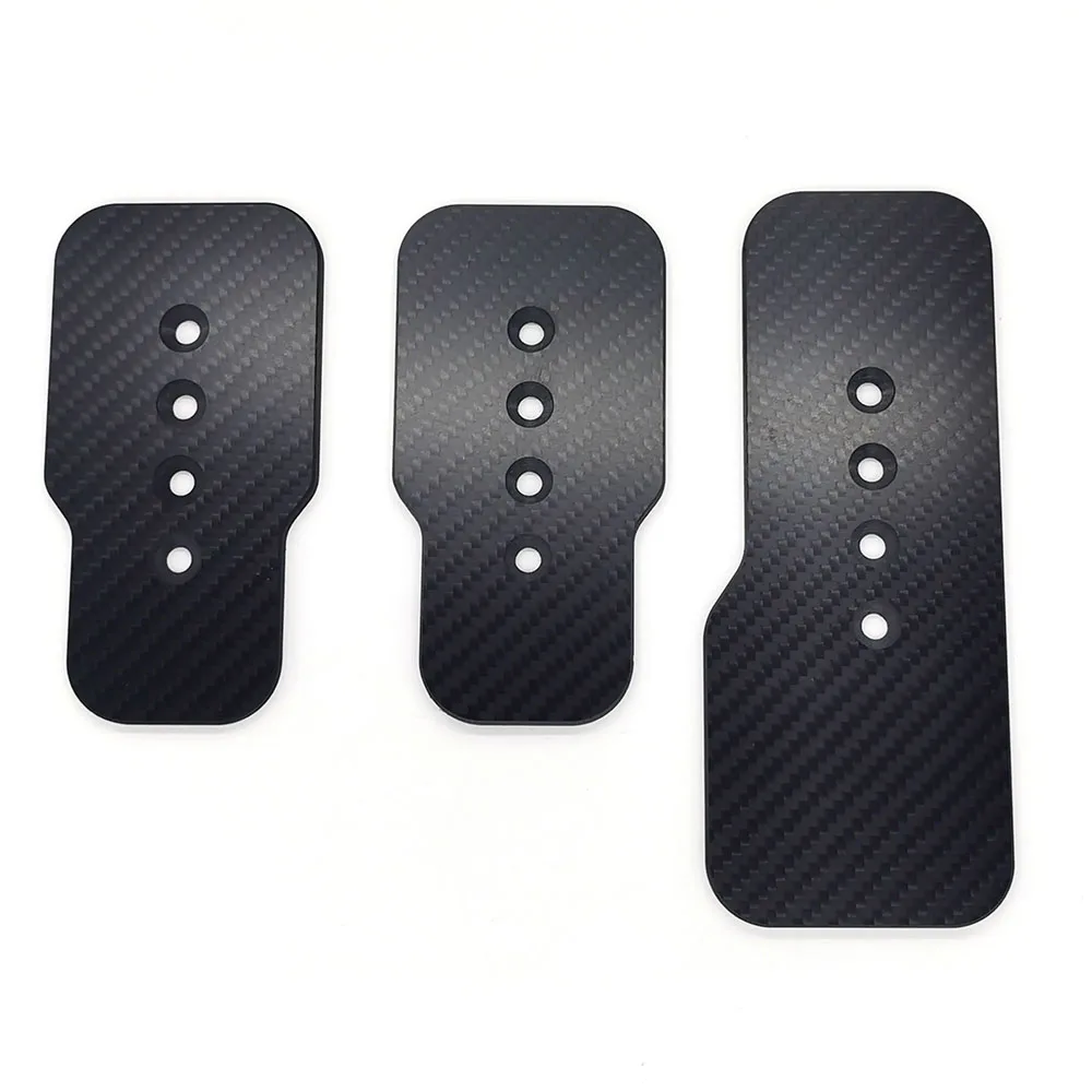 Kit de modificación de Pedal de fibra de carbono, piezas de repuesto mejoradas para Fanatec V3, juegos de carreras de simulación - imagen 2
