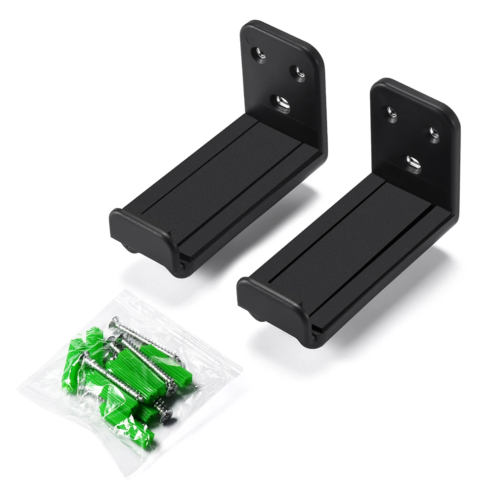 Soporte de montaje de barra de sonido, barra de sonido anticaída, soporte de pared para altavoz, capacidad para hasta 44 libras, barra de sonido debajo de la TV, soporte para la mayoría de barras de sonido - imagen 2