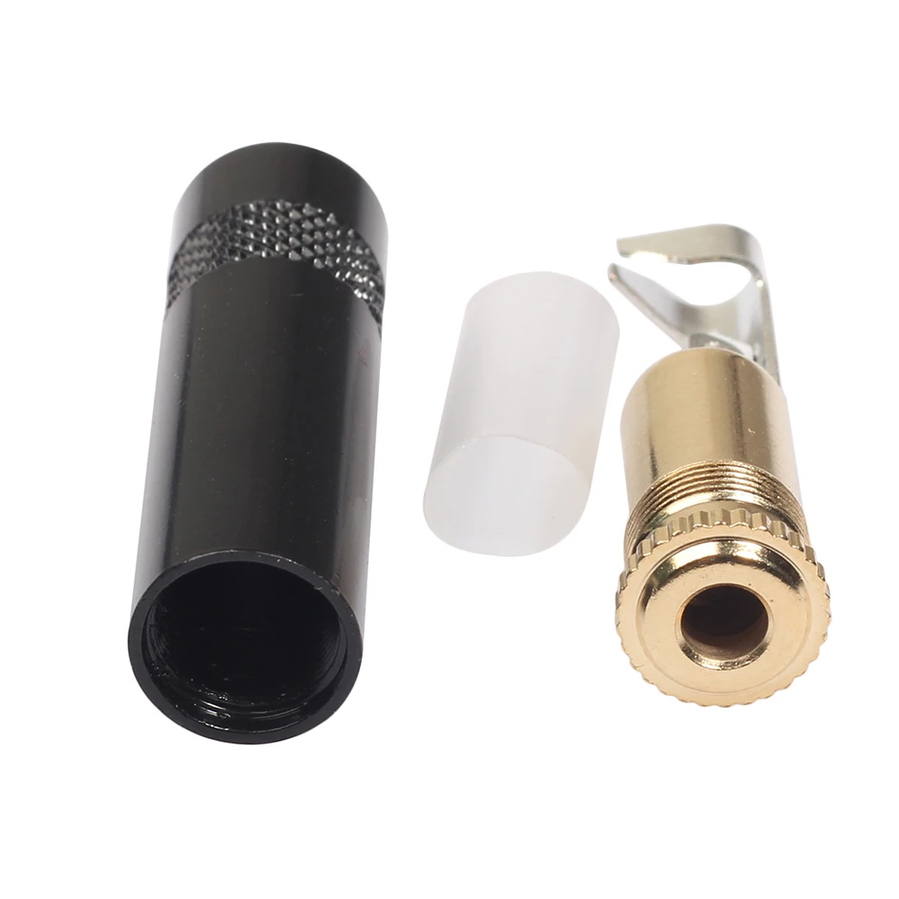 Conector Jack hembra 3.5 mm TRS estéreo para soldar ALLOYSEED - imagen 5