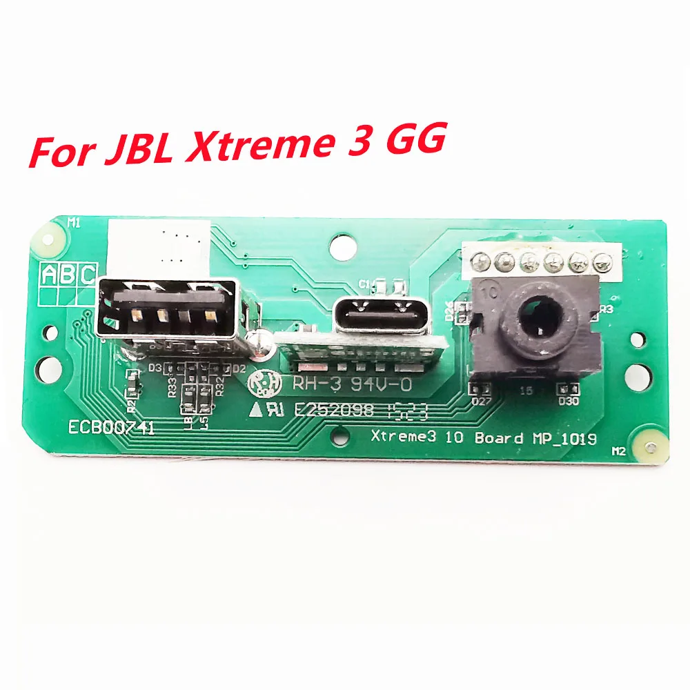 JBL Xtreme3 USB 2,0 conector de placa de alimentación de audio JBL Xtreme 3 GG ND Altavoz Bluetooth puerto de carga Micro USB toma de batería - imagen 4