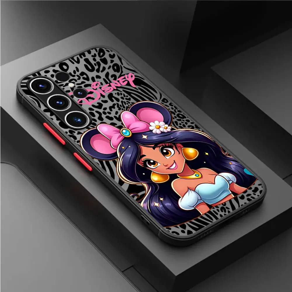 Funda de teléfono de princesa de Disney para Samsung S24 S23 S22 S21 S20 S10 S9 Plus S24 S23 S22 S21 S20 Ultra S23 S21 S20 FE S10 4G S10 Lite - imagen 4