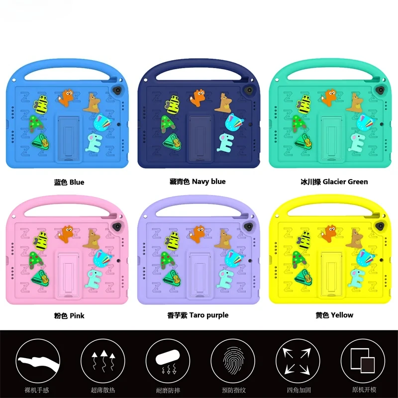 Funda EVA para tableta con soporte a prueba de golpes para IPad Air 7 6 5 A16 11 10,2 10,9 Mini 7 6 I Pad Pro 9,7 10 9 8 decima generación - imagen 3