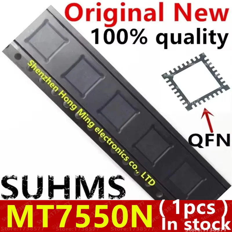 (1 pieza) 100% nuevo conjunto de chips MT7550N MT7550N-ADSL QFN-32