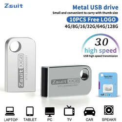 Pendrive USB 3.0 64GB de Alta Velocidad e Impermeable