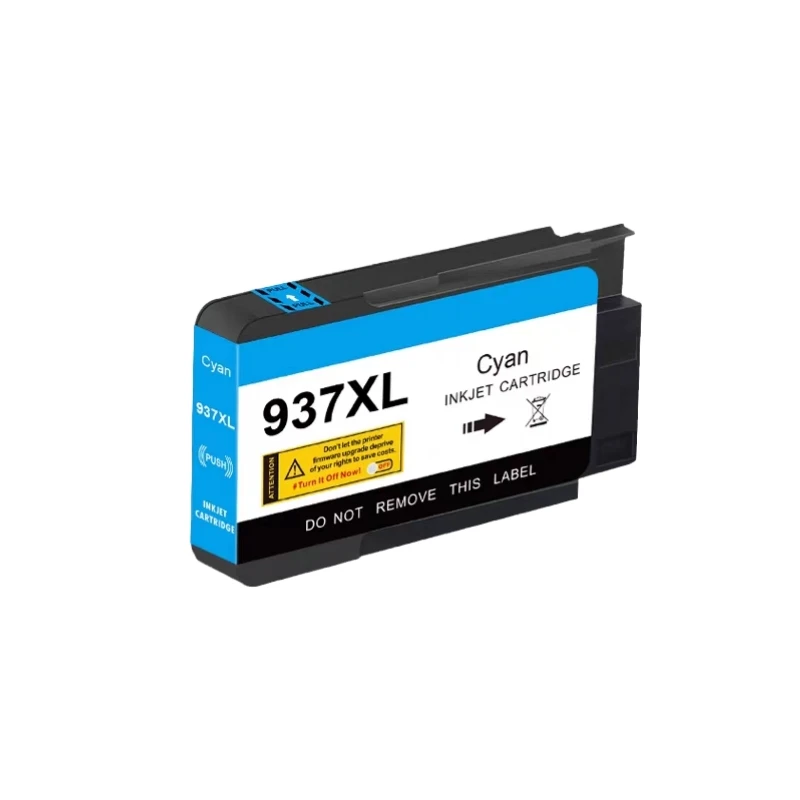 4 colores 1 Juego de cartuchos de tinta compatibles 937XL para HP officejet Pro 9730 9110b 9120 9130 9720 cartucho de color - imagen 3