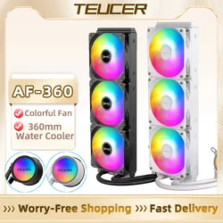 TEUCER AF-360 Refrigeración líquida para PC RGB con ventilador Intel