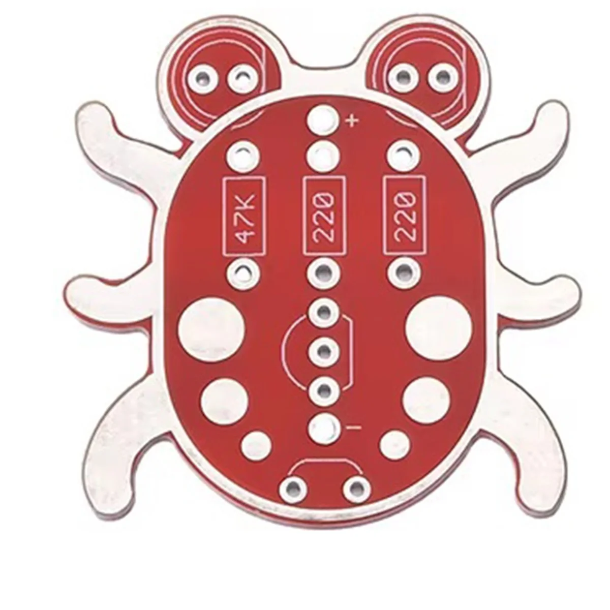 Kit de bricolaje electrónico SUPER HOT Weevil Eye aprender a soldar Kit negro - imagen 5