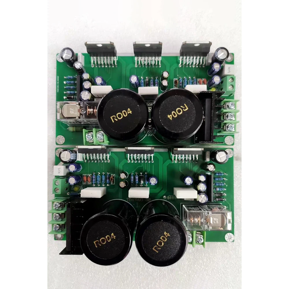 Placa amplificadora de potencia de espejo simétrico de calefacción paralela Master-Save 3 de doble canal DA7293-3B 7 × 13,5 × 4,8 cm un par para TDA7293 - imagen 5