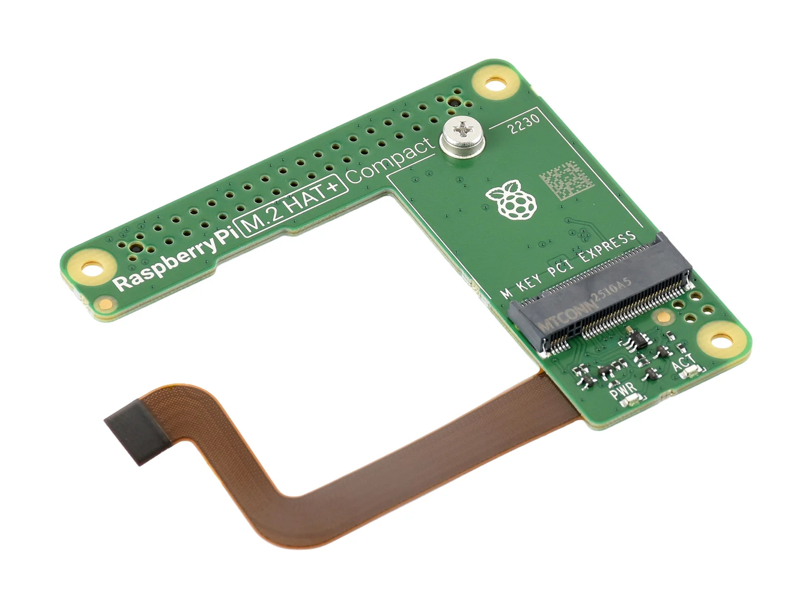 Raspberry Pi oficial M.2 HAT+: placa de expansión NVMe SSD para Raspberry Pi 5 - imagen 2