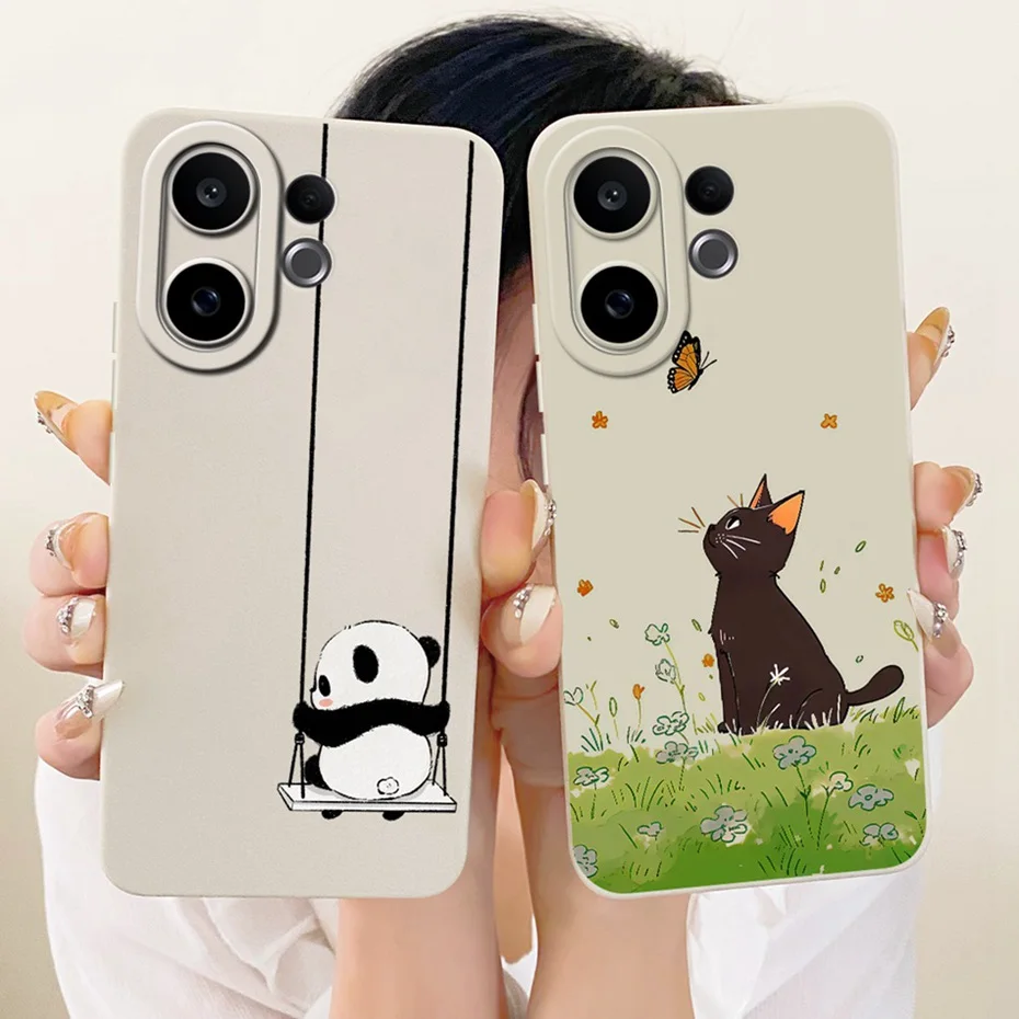 Funda de teléfono con estampado bonito para Vivo V60 / V60 Lite 4G 5G, fundas de silicona suave a prueba de golpes para Vivo V 60 V60lite, fundas para parachoques