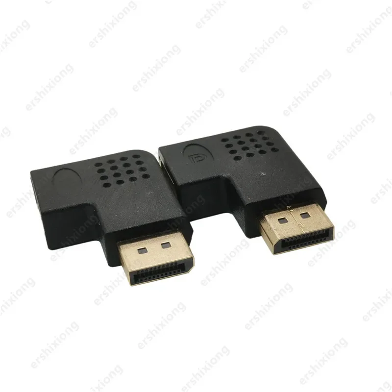 Convertidor Displayport 1,2 de ángulo de 90 grados, adaptador DP de ángulo izquierdo y derecho, 4k/60Hz, 2K/144Hz, paso a través - imagen 2