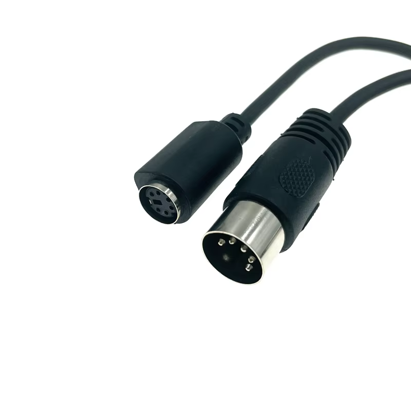 Adaptador PS2 Hembra a DIN Macho – Cable Teclado Ratón