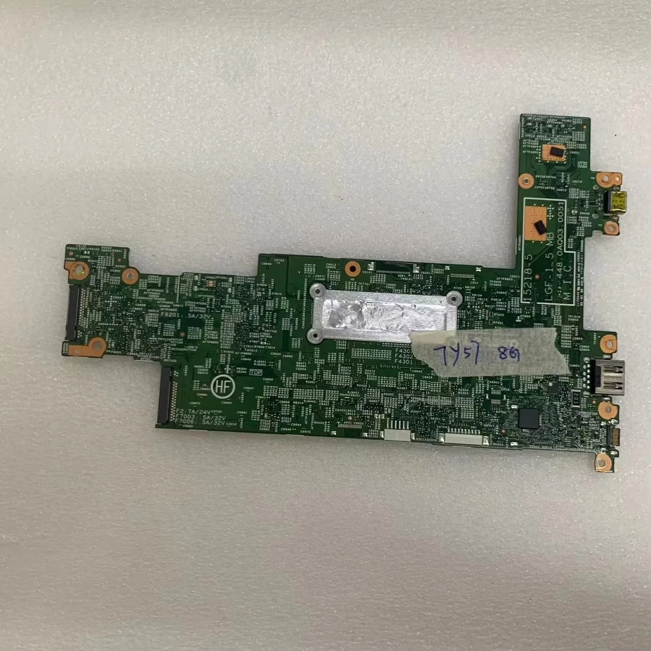 Placa base 15218-5 para Lenovo ThinkPad X1 Tablet placa base para ordenador portátil de segunda generación/con cpu RAM: 8GB FRU: 00NY851 01AW768 prueba de 100% OK - imagen 2