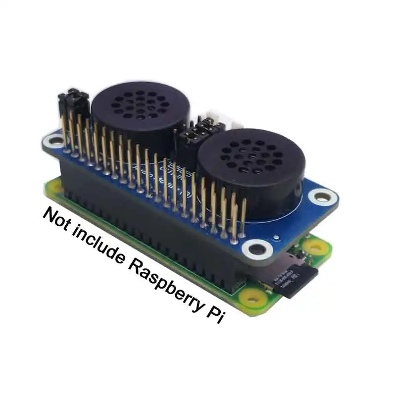 Módulo de audio (B) Módulo de altavoz para Raspberry Pi zero/3B/4B GPIO amplificación de audio Placa de sonido PWM Placa de expansión - imagen 4
